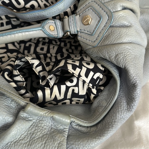 Large Marc Jacobs light blue bag. - Picture 4 of 8